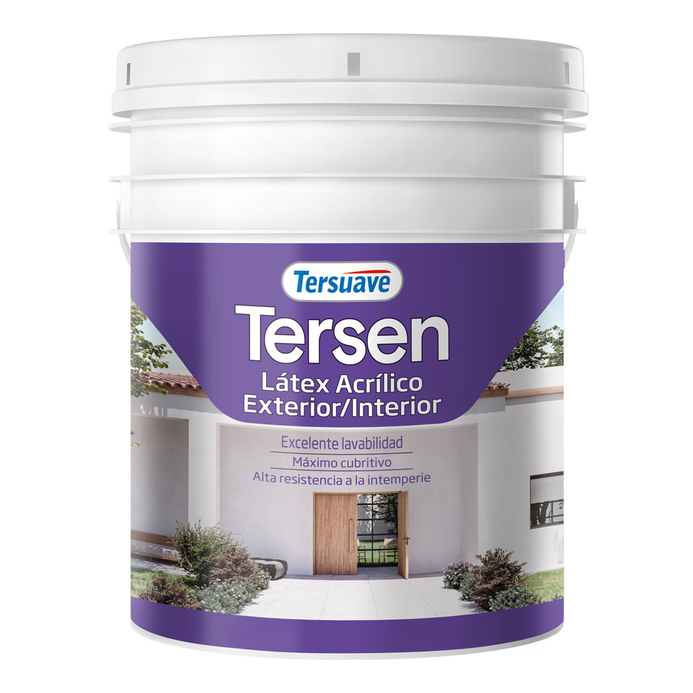 Latex Exterior-Interior Tersen Blanco 10 L