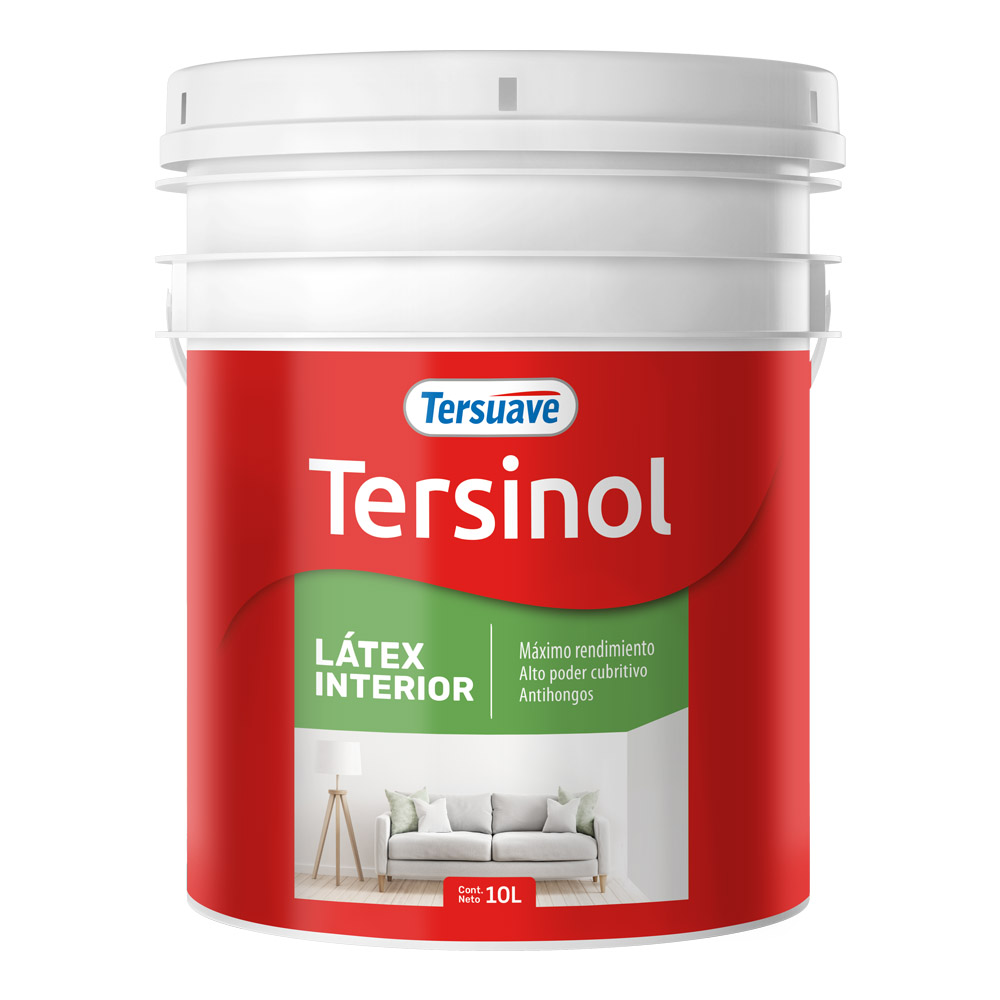 Látex Interior Tersinol Blanco 10 L