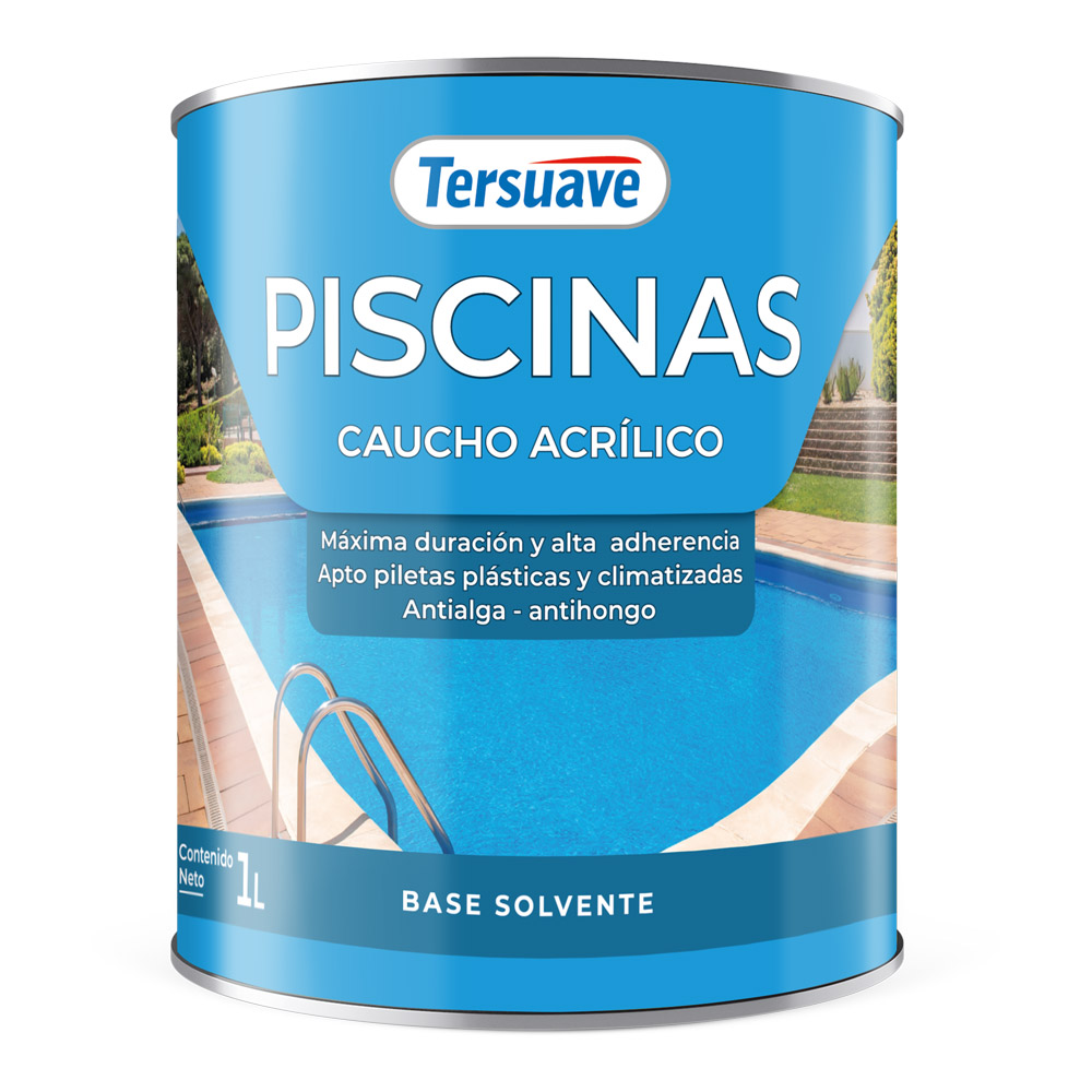 Pileta Tersuave Caucho Blanco 1 L