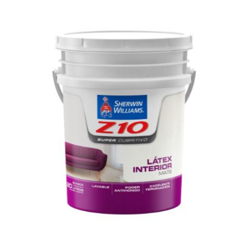 Latex Interior Z-10 Blanco Mate 20 L