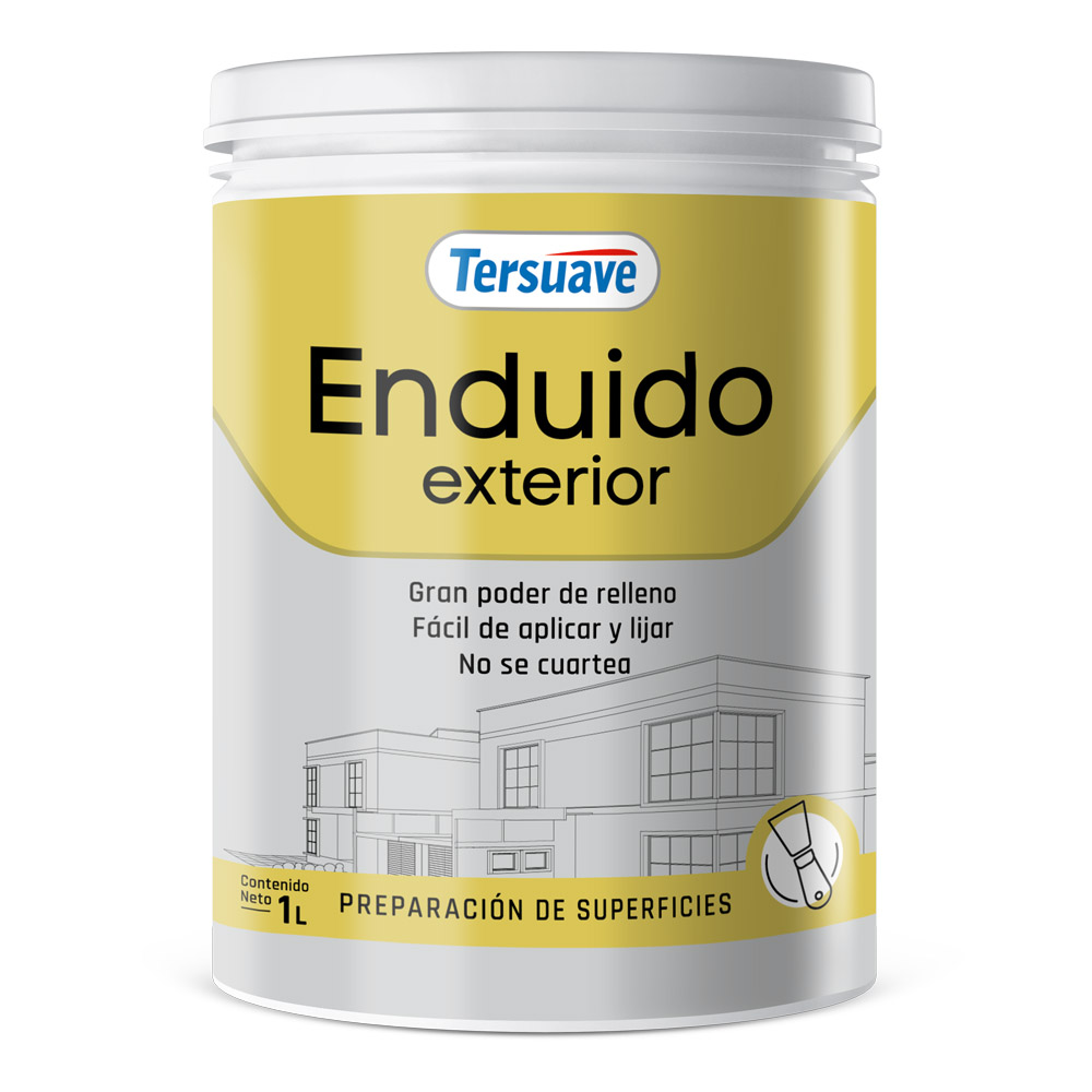 Enduido Plástico Exterior 1 L Tersuave
