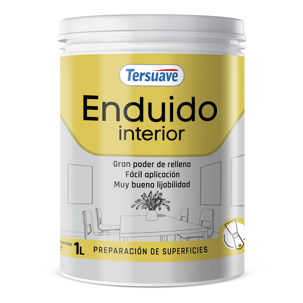 Enduido Plástico Interior 1 L Tersuave