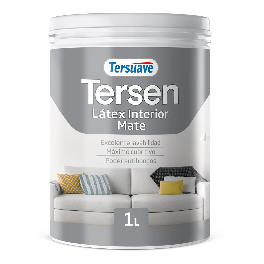 Látex Interior Tersen Blanco 1 L