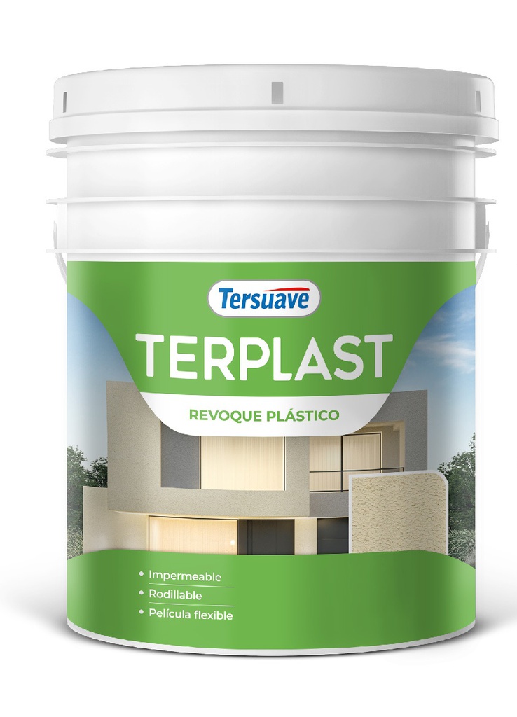 Terplast Revoque Plástico Tersuave 12 Kg