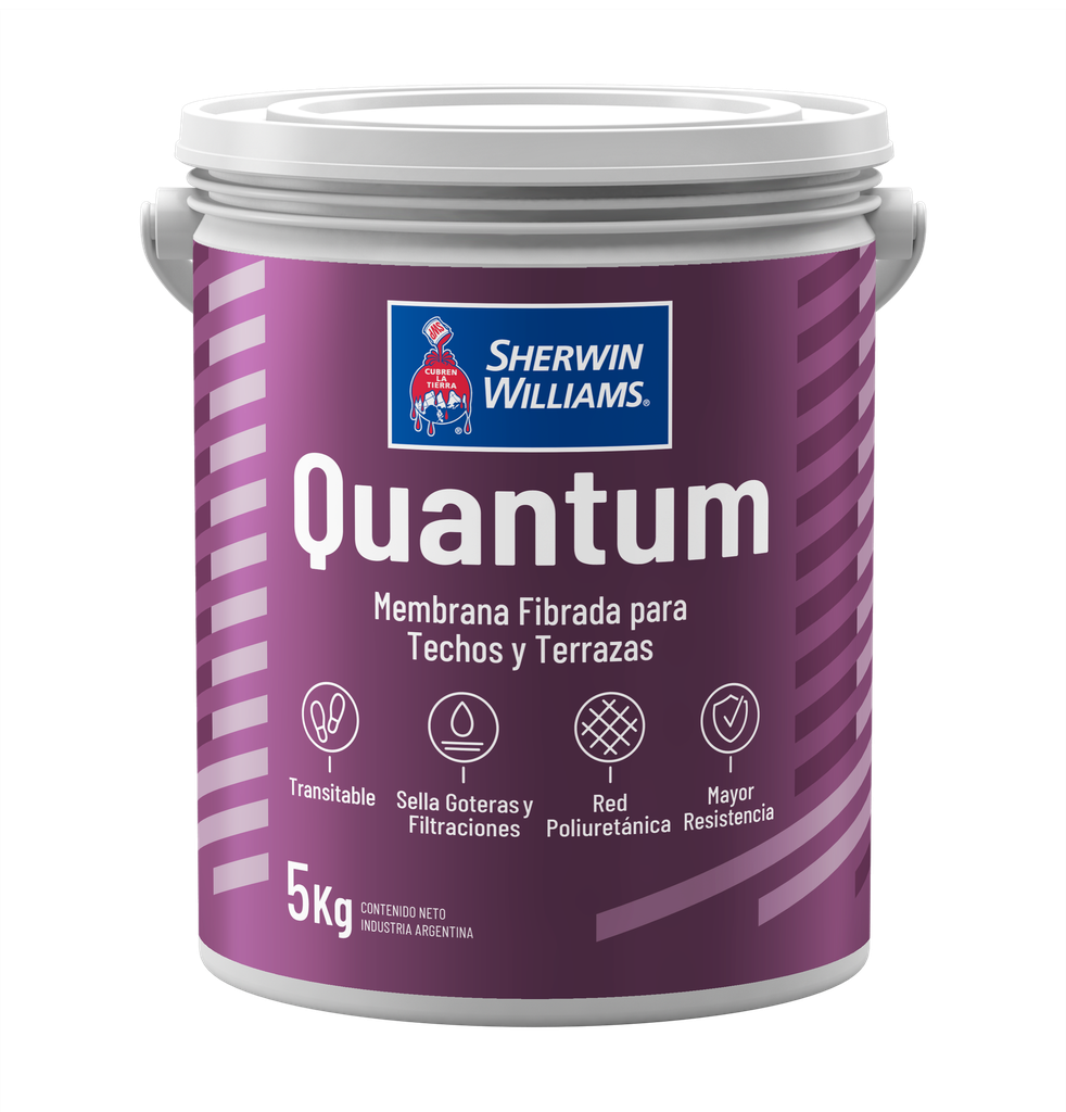 Membrana Liquida Fibrada Quantum Imp. Blanco 5 KG