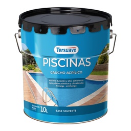 [PILETA BLANCO] Pileta Tersuave Caucho Blanco 10 L