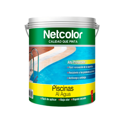 [NPA4CEL] Pileta Acuosa Netcolor Celeste C. 4 L