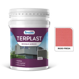 [10529] Terplast Revoque Acrilico Rojo Fresa 25 KG