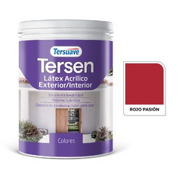 [9295] Latex Exterior-Interior Tersen Rojo Pasión 1 L