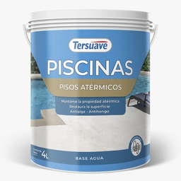 [5867] Piso Bordes Atermico Blanco Tersuave 4 L