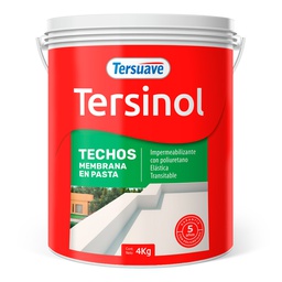[3747] Tersinol Techo Sin Fibra Tersuave 4 KG